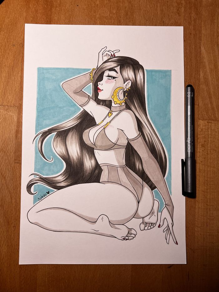 Ink illustration