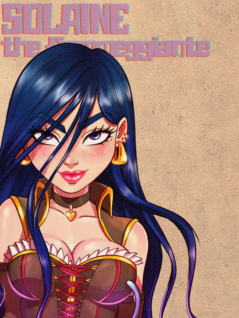 Solaine the Fiammeggiante, gallery art