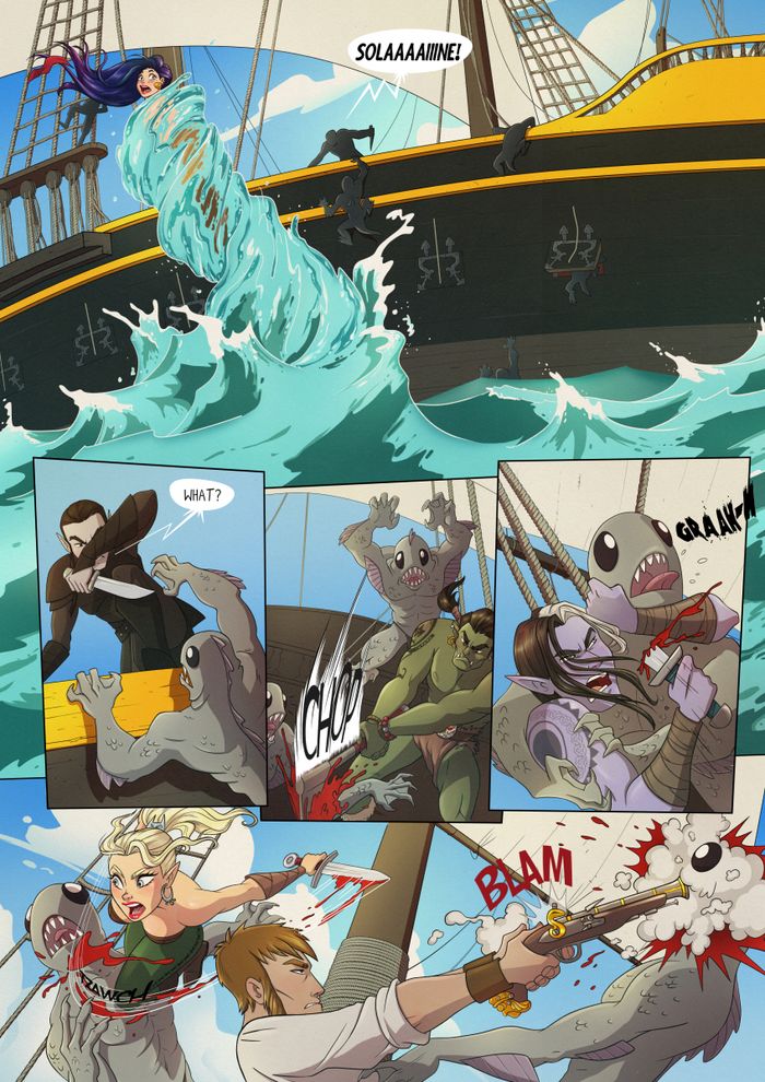 Locked illustration
